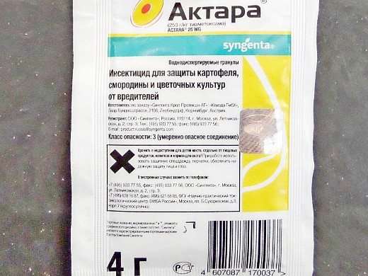Актара: коли обробляти рослини для максимального захисту