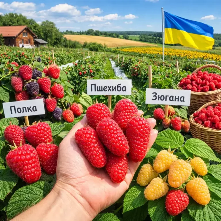 Терміни дозрівання малини по сортах та регіонах України: практичний календар