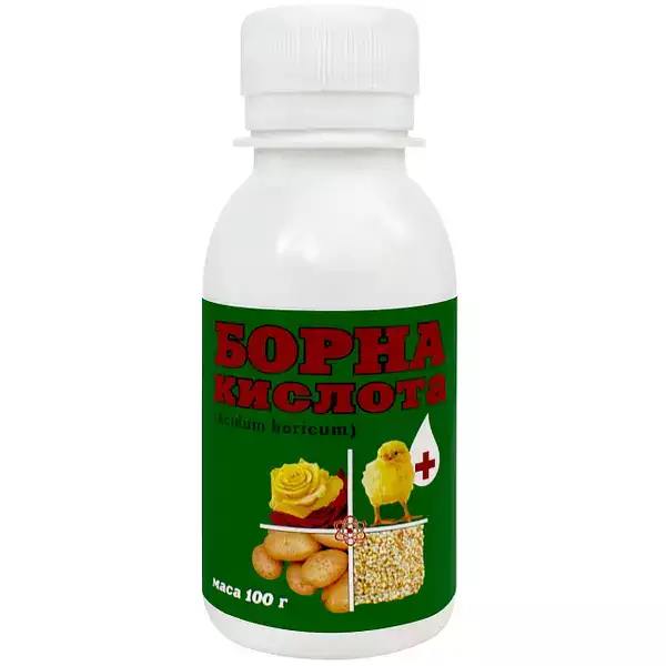 Застосування борної кислоти для підживлення культур
